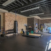 Contemporary home gym via Houzz